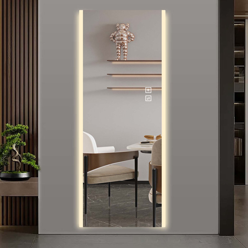 65*21In Led Frameless Mirror Full Length