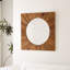 Solid Wood Rectangle Wall Mirror