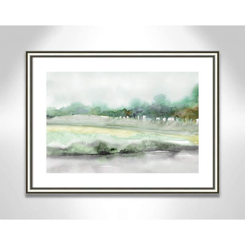 «Season of Summer» - Reproduction encadrée sur papier, H 18,25 po x l 24,25 po x P 0,88 po, Papier avec cadre argenté