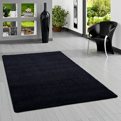 Johnie Solid Colour Area Rug