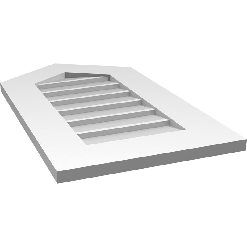 Ventilateur à pignon en uréthane non-fonctionnel Signature, H 28 po x l 16 po x P 1 po