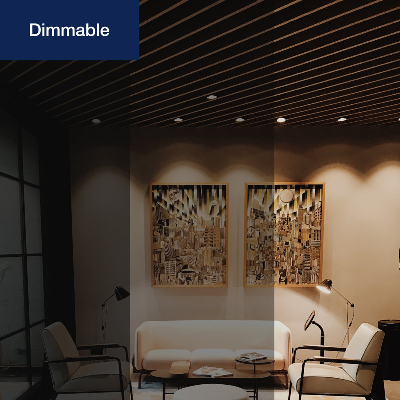 Ensemble d'éclairage encastré 6 "Ultra Slim