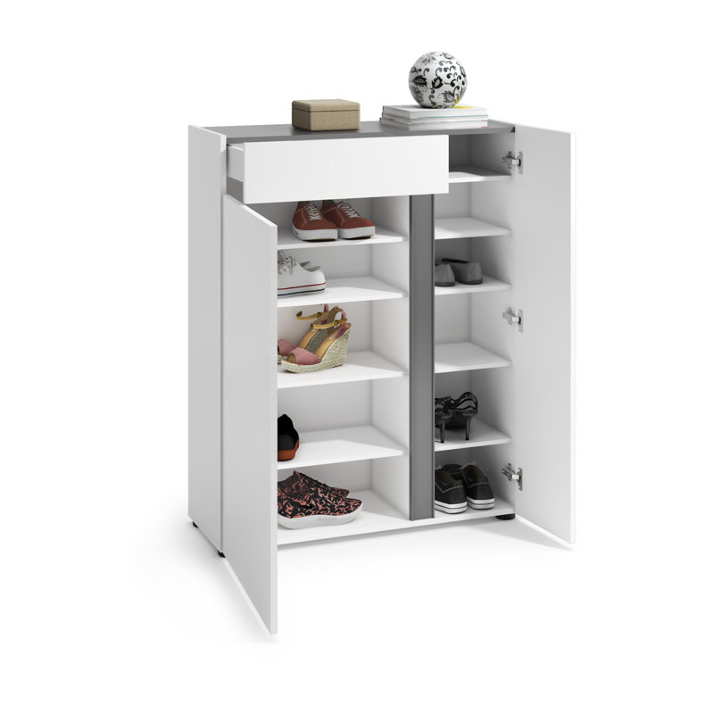 Rosbury 20 Pair Shoe Storage Cabinet