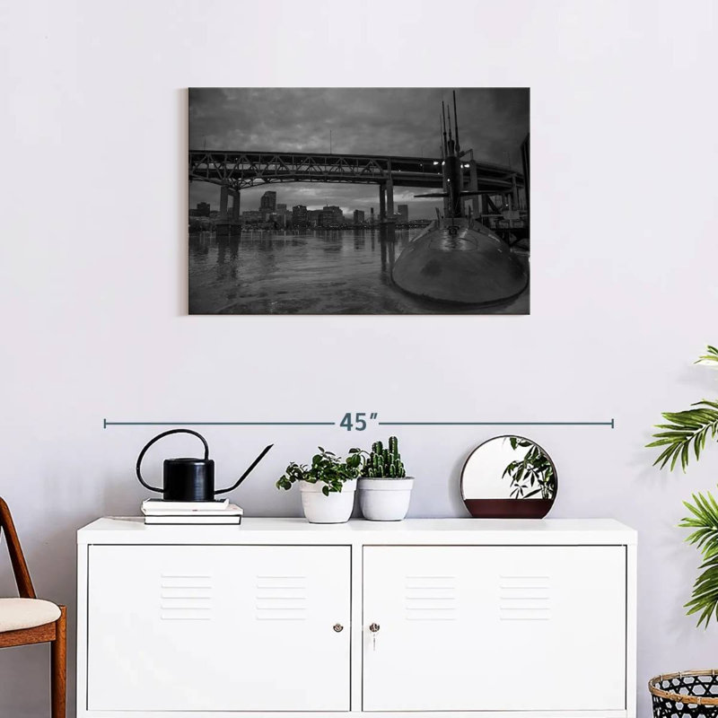 Mait Submarine, 20" H x 30" W