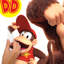 Adhésif décoratif Donkey Kong et Diddy Kong