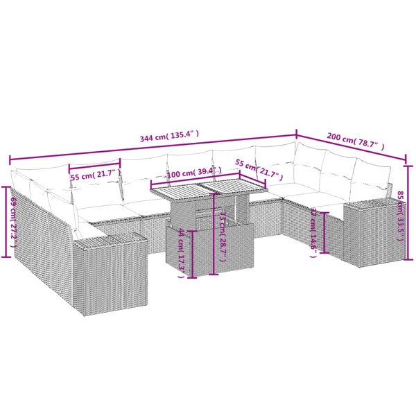 Dimensions du produit