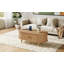 Oval Fluted Coffee Table