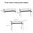 88cm Adjustable Folding Table