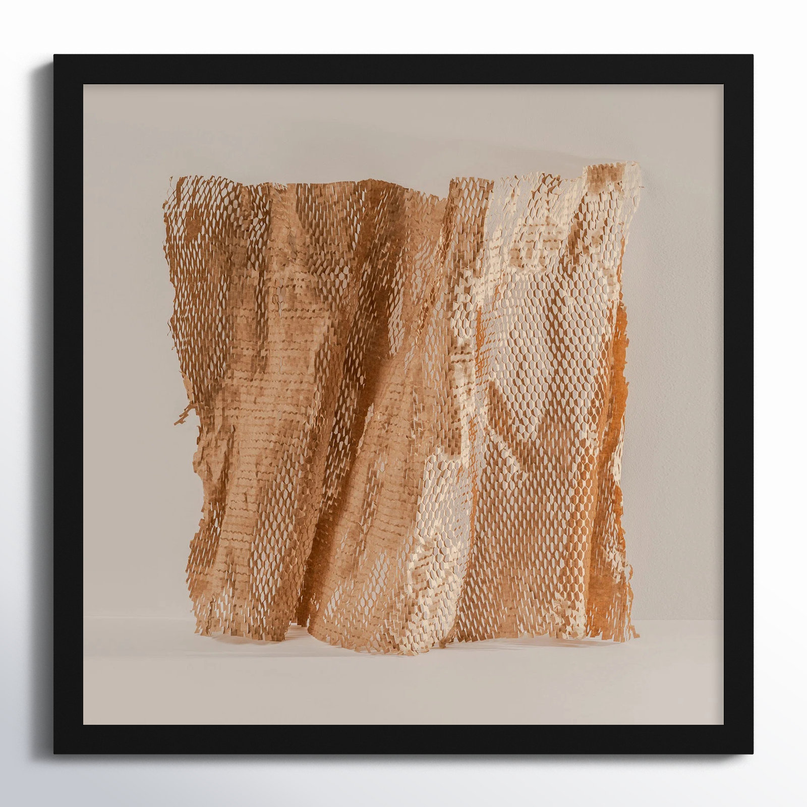 Lorena "Unpackage 3" Photo Print, Black, 30" H x 30" W x 1.25" D
