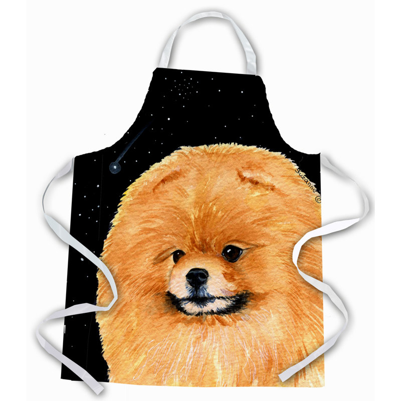 No Pattern Bib Apron