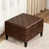 Nelda Coffee Faux Leather selected