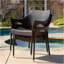 Chaise d'extérieur en résine