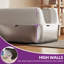 Charliann Stainless Steel Litter Box with Scoop-196313840