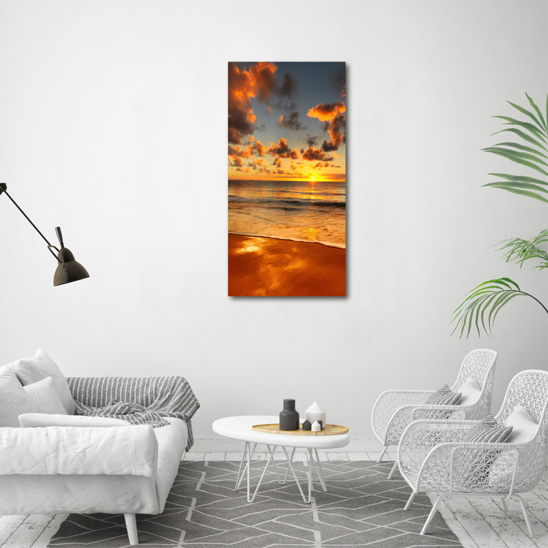 Australian Beach - Wrapped Canvas Print