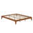 Wood Platform Bed Frame With Wood Slat Support-1646242762