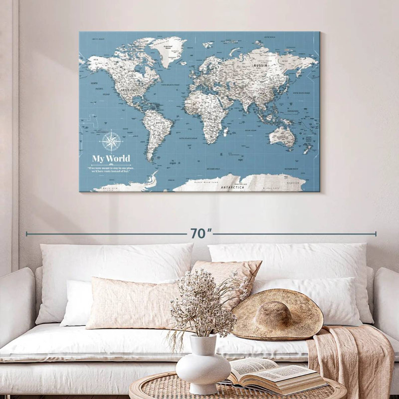 My World II, 32" H x 48" W
