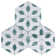 Alicante  Hexagon 7.88 In. X 9.45 In. Matte Porcelain Floor And Wall Tile