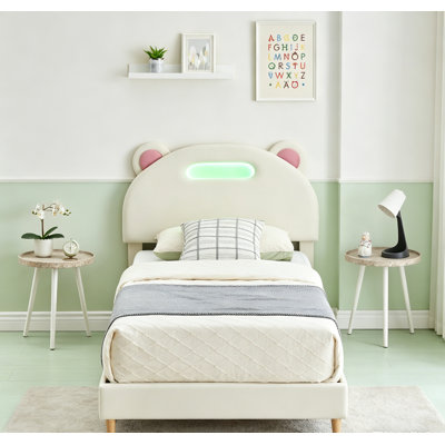 Upholstered Platform Bed