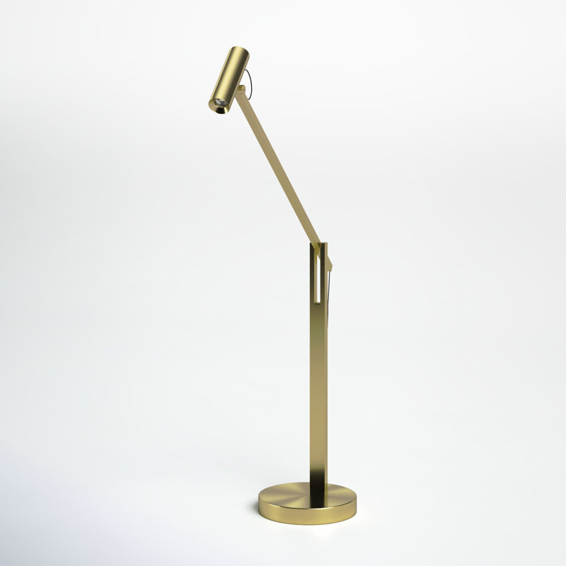 Dalila Adjustable Desk Lamp, Brushed Gold