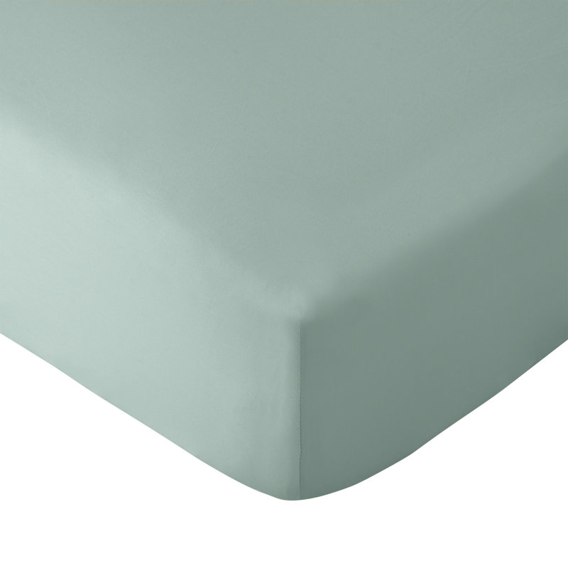 So Soft Easy Iron Fitted Sheet, Super King (6'), Green