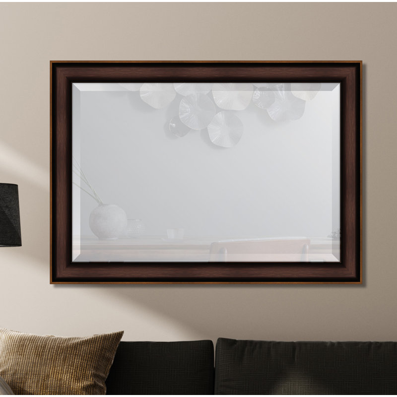 Miroir d'appoint Brizio, 30 po x 42 po, Bronze