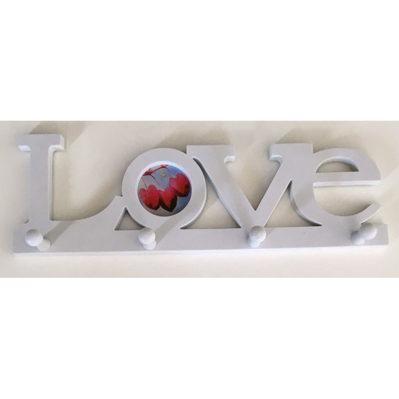 Wall Organizer with Key Hooks