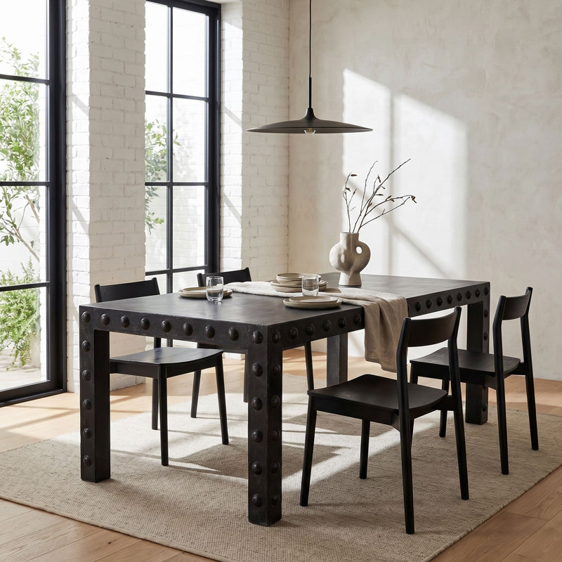 Didier Walnut Wood Dining Table