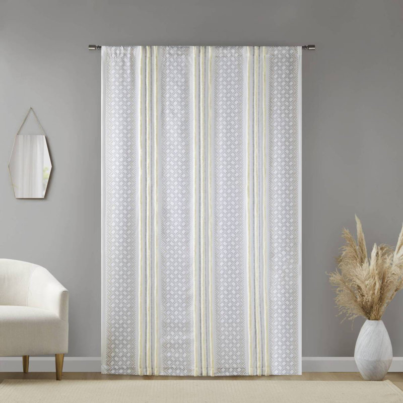 Ensemble de rideaux 2Pk, L 50,07 po x L 84 po