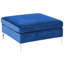 Millings 85cm Wide Velvet Square Solid Colour Footstool Ottoman-1063692327