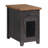Jakendra Solid Wood End Table with Storage and Built-In Outlets-261413499