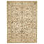 Hand Knotted Wool Area Rug in Gold And Rust
