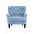 Polyester bleu clair est en rupture de stock sélectionné