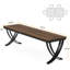 Metal Base Dining Table-1357912291-1357912286