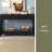 Modern Ash Veneer Console Table, Classic Striped Design-2072016088