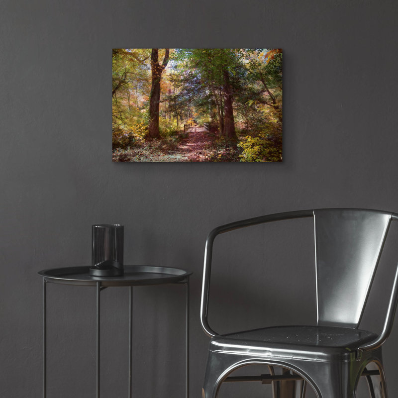«Berlin Park» par John Rivera, art mural en verre acrylique, H 16 po x l 24 po x P 0,2 po