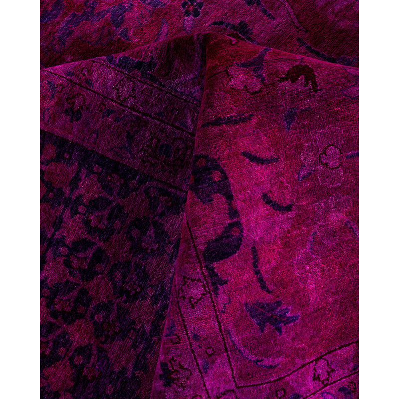 Overyed One-of-a-Kind Rectangle 10' X 13'10" Hand Knotted Area Rug