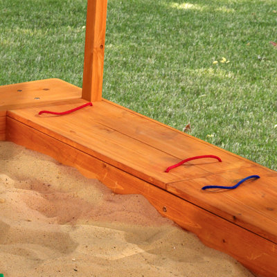 Outdoor 163.2cm Rectangular Sandbox