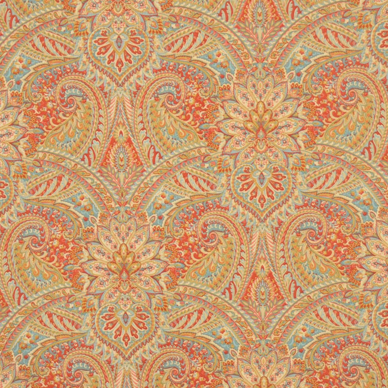 Damask Fabric, Berry