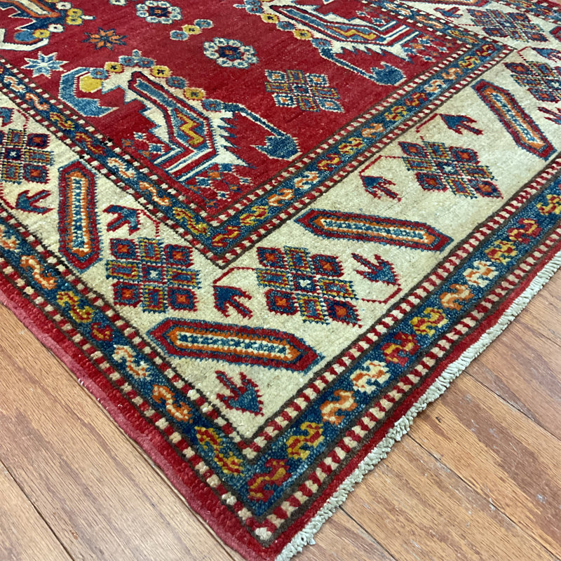 Perea Wool Geometric Indoor Rug