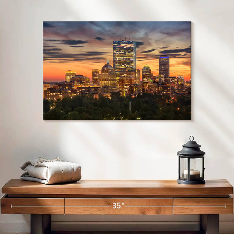 Sirci Boston Nightfall, H 16 po x l 24 po
