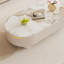 Simple table ovale en pierre