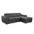 Clhoe 96.45'' Upholstered Sleeper Sofa