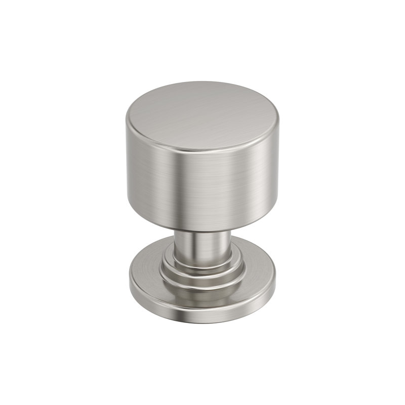 Poignée d'armoire Balon (25 mm) de diamètre, Nickel satiné, 1"