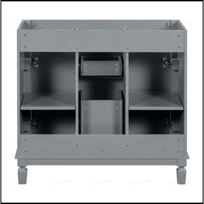 Meuble-lavabo de 36 pouces seulement, Gris