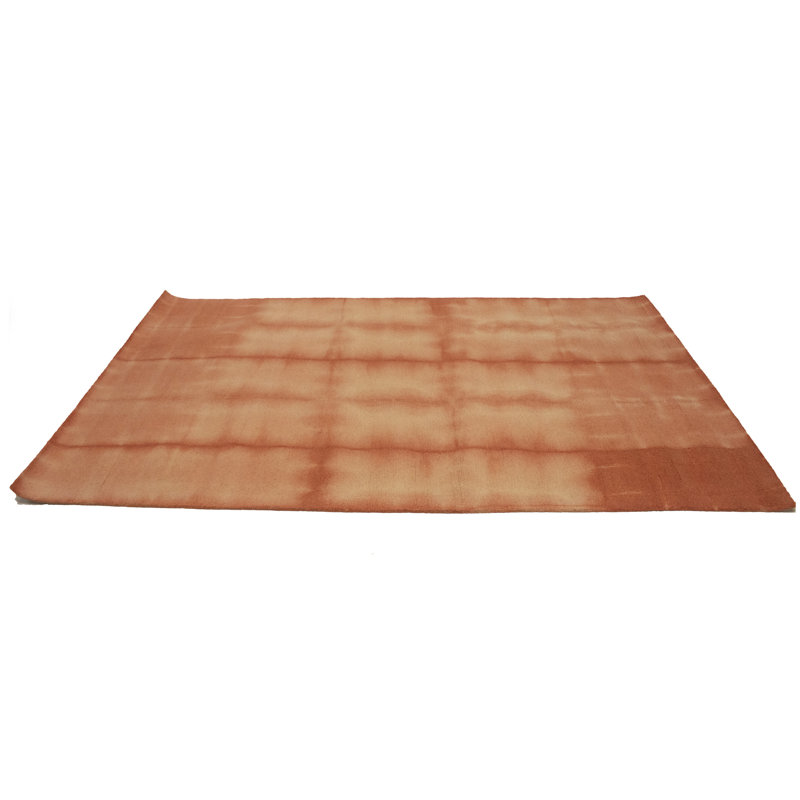 Tapis géométrique en laine touffeté à la main Clairville