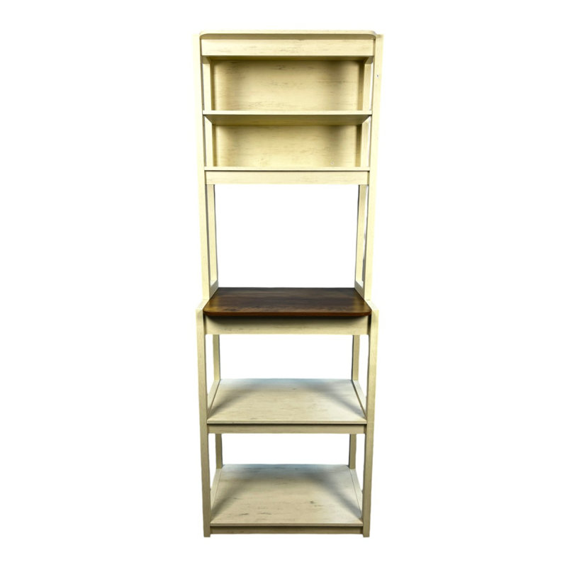 Support de four à micro-ondes 23,62 pouces à 5 niveaux, H 66,93 po x l 23,62 po x P 15,75 po, Brun
