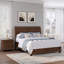 Ensemble de chambre à coucher 3 pièces avec deux tables de chevet et un grand lit-128794445-128794441