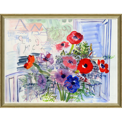 «Spring Flowers», reproduction d'impression encadrée