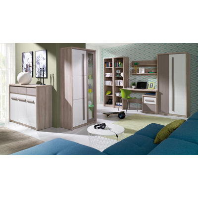 Anella 190cm H x 45cm W Ladder Bookcase