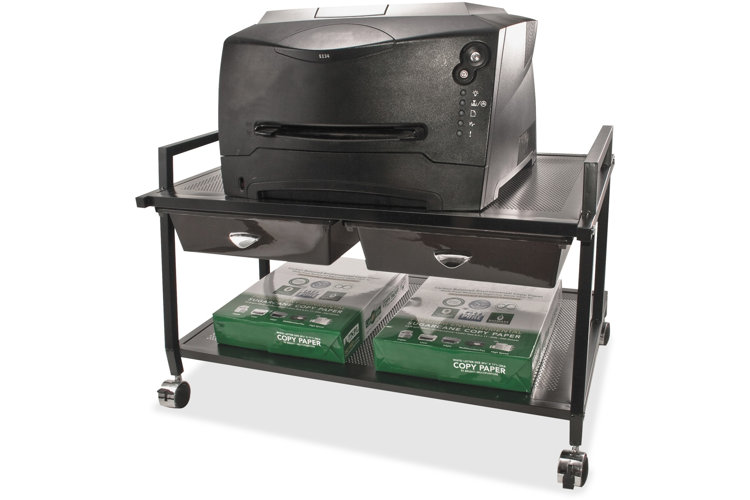 Mobile Printer Stand with Drawer